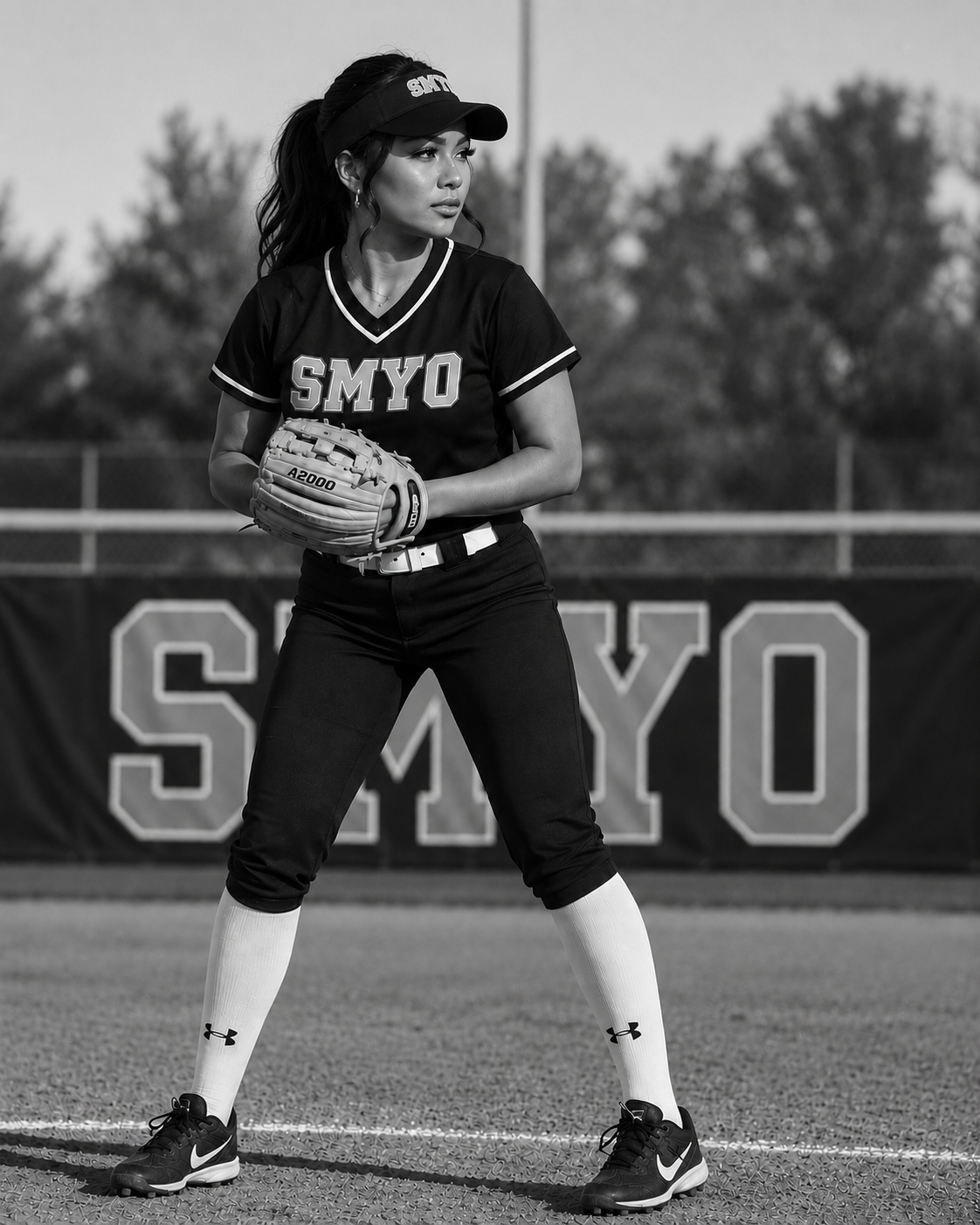 SMYO softball player